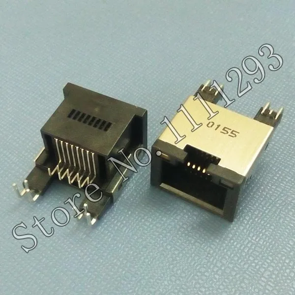 3 шт./лот Разъем LAN Jack для Dell Inspiron Mini 10 1012 P04T LA-5732P материнская плата 14-контактный со