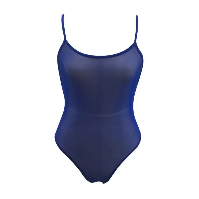 

Hot! Sexy Women Mesh Leotard Romper Strappy Jumpsuits Backless Sleeveless Stretch Bodysuit