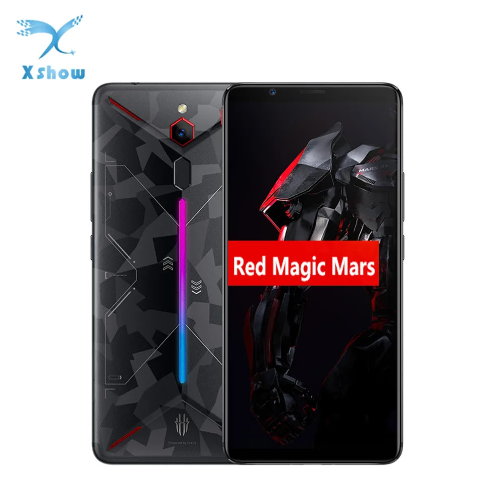 

ZTE Nubia Red Magic Mars Game Phone 6.0" 6GB/8GB/10GB RAM 64GB/128GB/256GB ROM Snapdragon 845 Octa-core Android 9.0 Smartphone