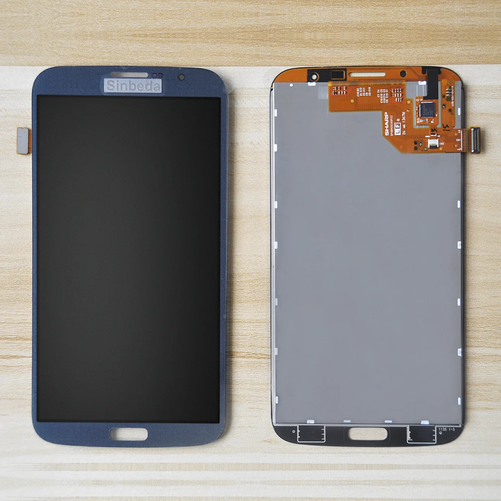 ЖК дисплей Sinbeda Super AMOLED 6 3 дюймов Pantalla для Samsung Galaxy Mega i9200 i9205 с сенсорным экраном и
