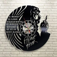Frank Zappa Art Vinyl Record font b Clock b font font b Wall b font Decor