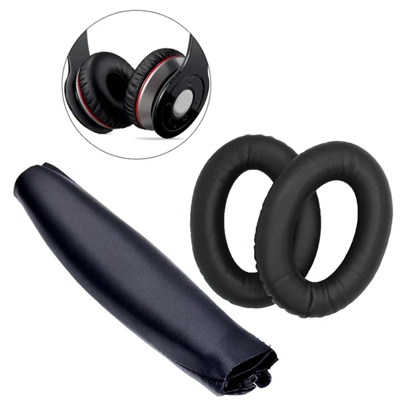 

Replacement Earpads Pillow Ear Pads With Headband Cushion Repair Parts For Bose QC15 QC2 AE2 AE2I Headphones Headset Earphone