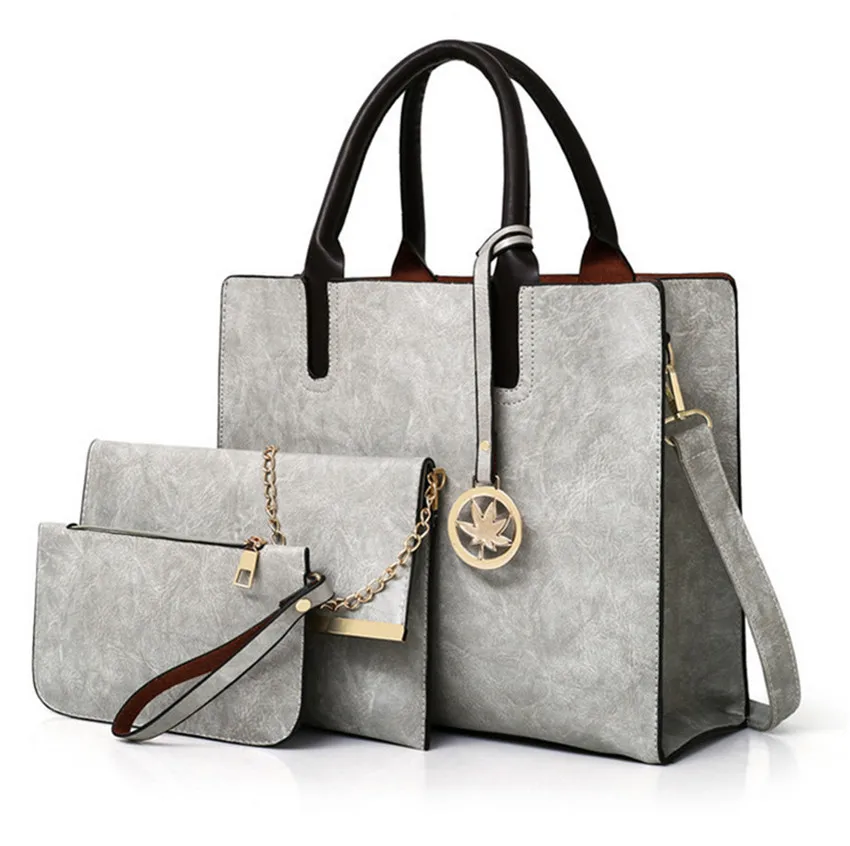 

3 Piece Bags Women Handbags Set Of Ladies Bags