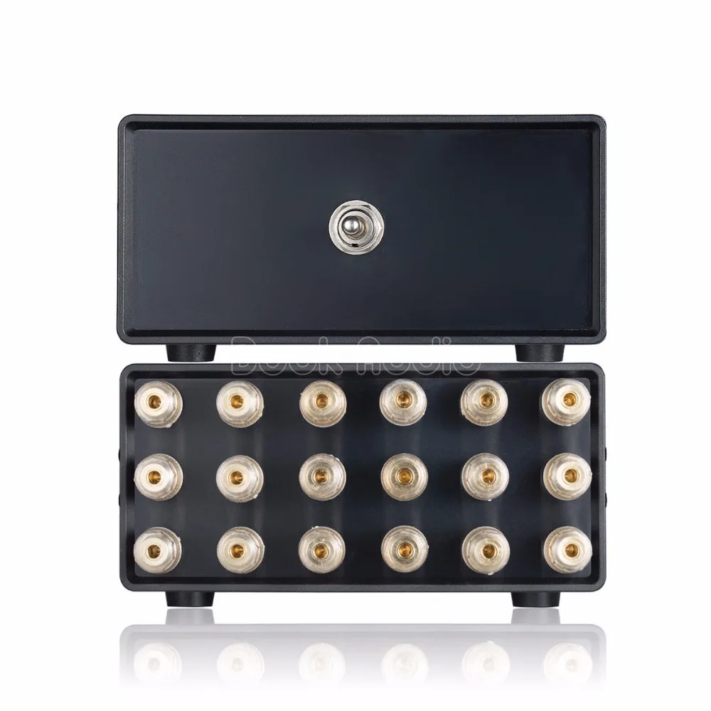 2018 Nobsound Mini 2 1 канал 2(1) IN 1(2) OUT усилитель динамик аудио сплиттер