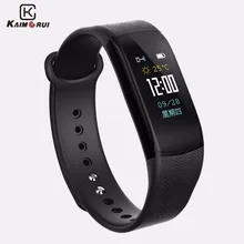 Kaimorui Smart Браслет Красочные Экран умный Браслет Bluetooth 4.0 сердечного ритма Мониторы шагомер Водонепроницаемый для IOS/Android