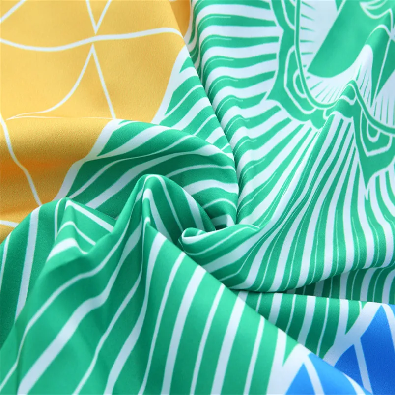 Hot Rainbow Beach Mat Mandala Blanket Wall Hanging Tapestry Stripe Towel Yoga Mat 75cm150cm Towel Wall Hanging Mat #3d05 (6)