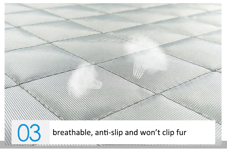 PUPISHE Dog Mat Car Seat Cover Mat Summer Air-Conditioned Room Cusion Washable Waterproof Trunk Car Seat Hammock Anti Scratch XL (6)