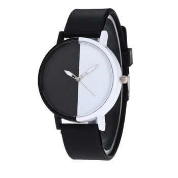 

2019 Men and Women Watches High Quality Quartz Analog Waterproof Lover Casual PU Leather Wrist Watch