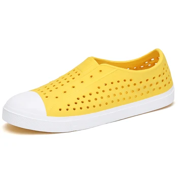 

Summer Kids Shoes Beach Slippers Breathable Boys Girls Sandals Hollow Out Flip Flops Children Outdoor Slides Slip-on Sea Clogs