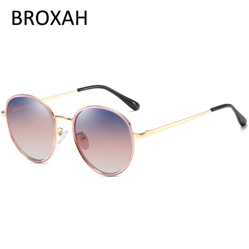 Retro Metal Round Polarized Sunglasses Women 2019 Vintage Brand Driving Sun Glasses for Men Pilot Eyewear UV400 Gafas De Sol