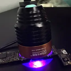 Клей обслуживание Flash Прочный инструмент USB алюминиевый сплав Ультрафиолетовый фотополимеризатор материнская плата лампа ремонт телефона