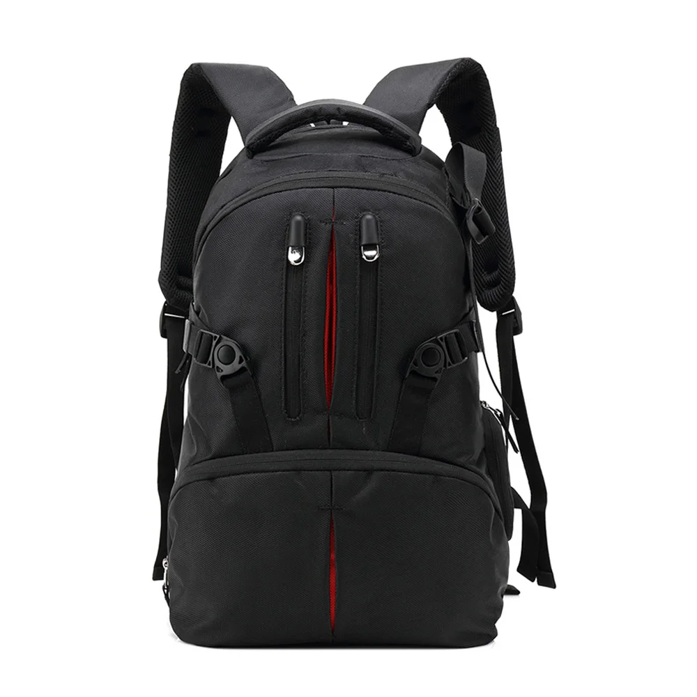 

Professional Black Camera Backpack Photography Package SLR Camera Laptop Bag Waterproof Shockproof for Camera DSLR Laptop