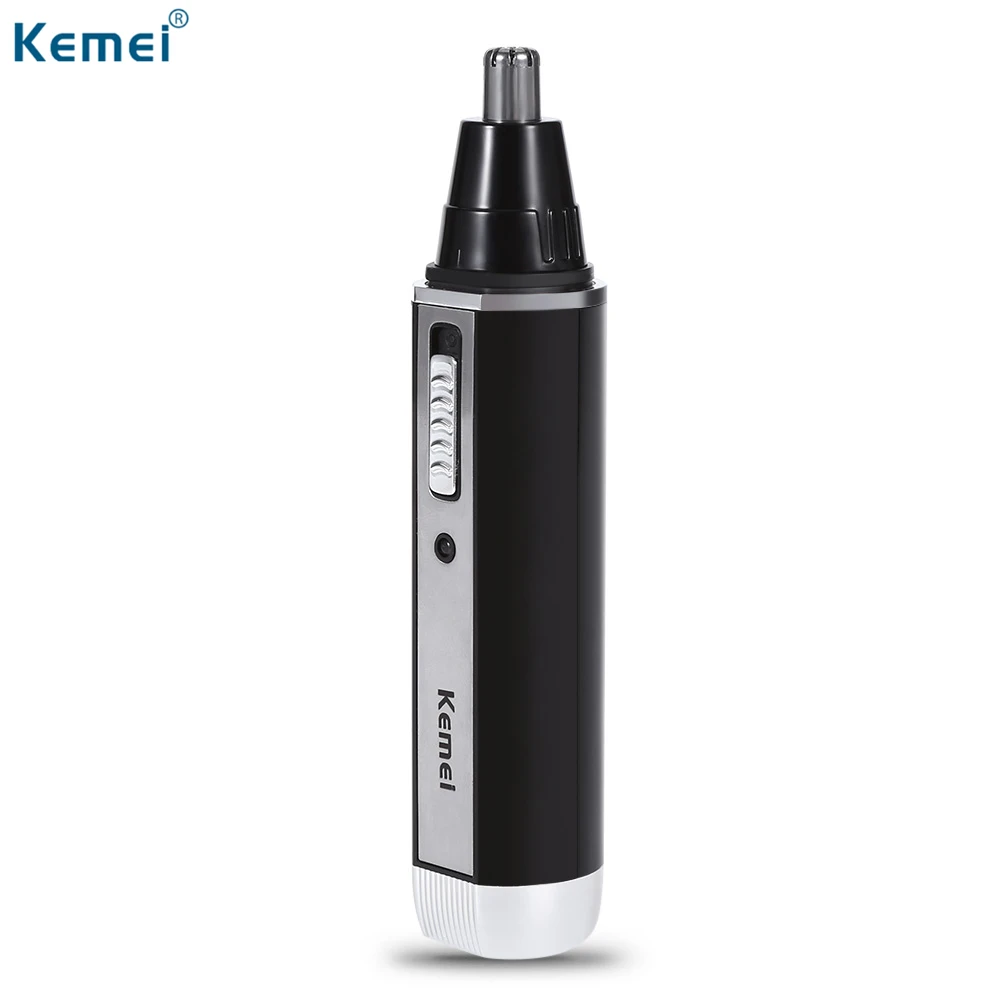 Kemei KM 6630 4 в 1 триммер для носа и ушей перезаряжаемый электрический ухо
