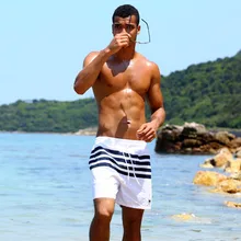 Летние пляжные шорты, мужские плавки, дышащие быстросохнущие спортивные штаны, купальный костюм для серфинга, одежда для купания, мужская одежда из полиэстера