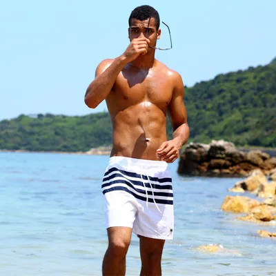 

Summer Beach Shorts Men Swimming Trunks Breathable Quick Dry Sport Pants Swimsuit Surf Swim Swimwear Polyester Men's Clothing
