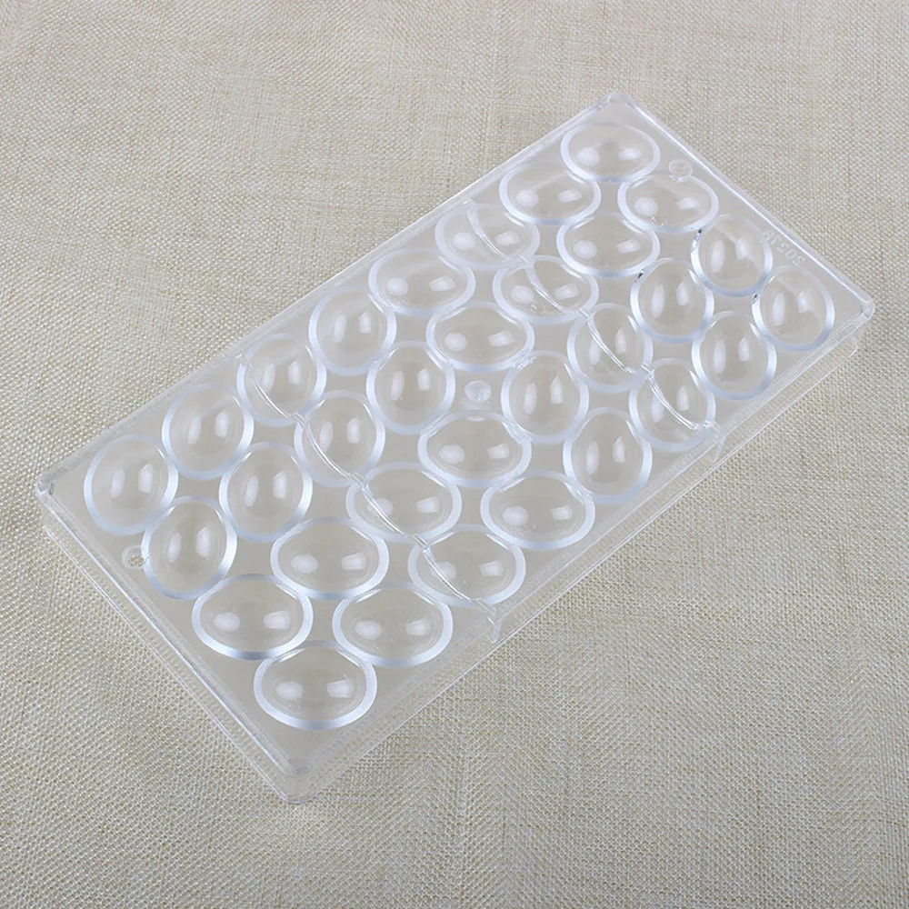 32 сетки DIY жесткая прозрачная оливковая форма для шоколада 3D поликарбонатные формы для шоколада устойчивые многоразовые формы