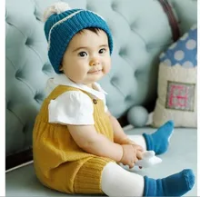 Autumn Princess Baby Romper Newborn Baby Clothes Baby Girls Boys Sleeveless Jumpsuit Infant Knitted Rompers Photography Props