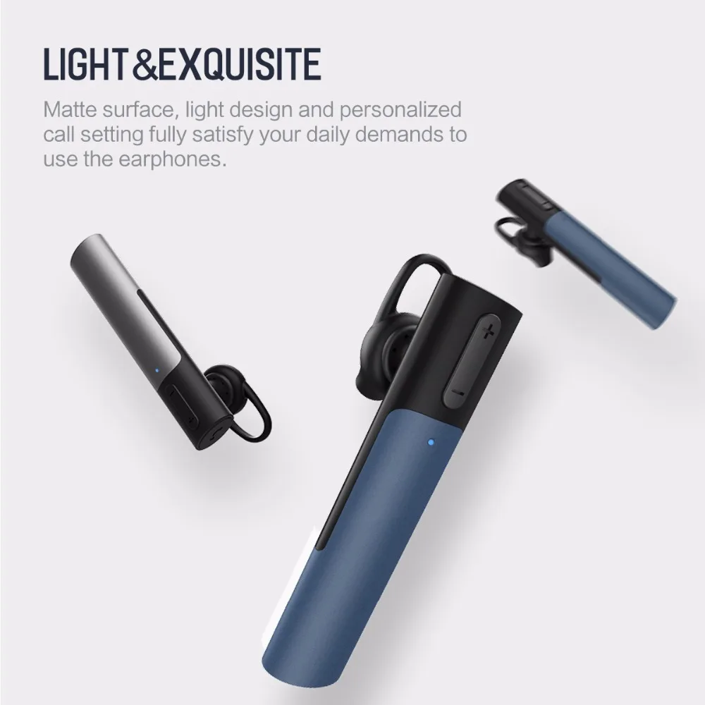 ROCKSPACE New Arrival Business Bluetooth 4.2 Wireless in-ear Earphone Noise Reduction With Microphone Volume Control For Phone