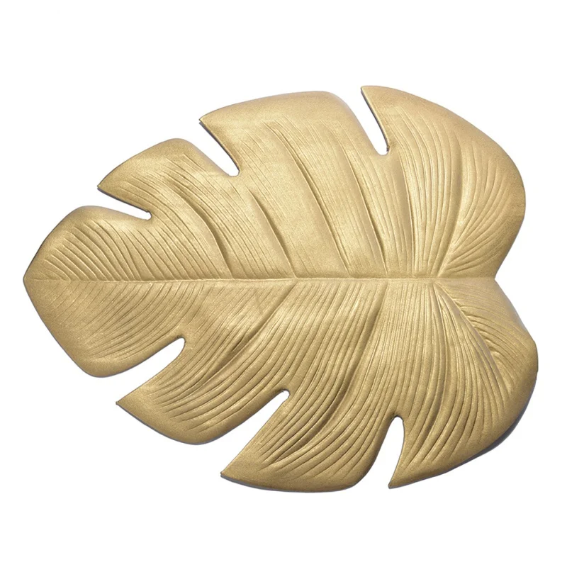 

Household Turtle Back Leaf Anti-Scalding Non-Slip Placemat Table Decoration for Home Supplies