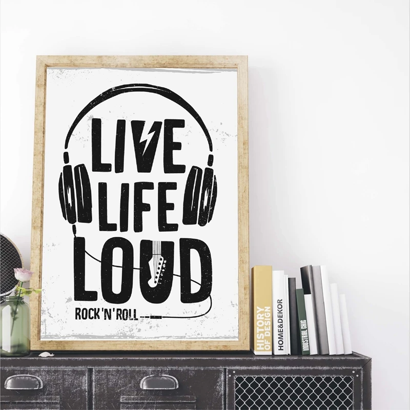 Rock Festival Prints Home Decor