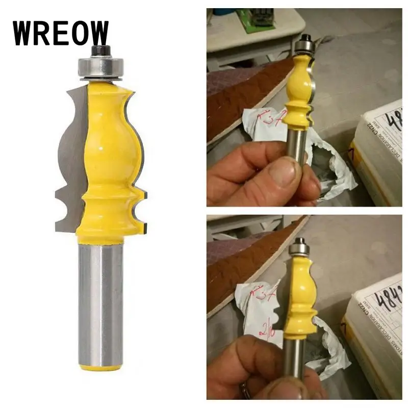 1/2 Inch Shank Fishtail Handrail Router Bit Woodworking Trimming