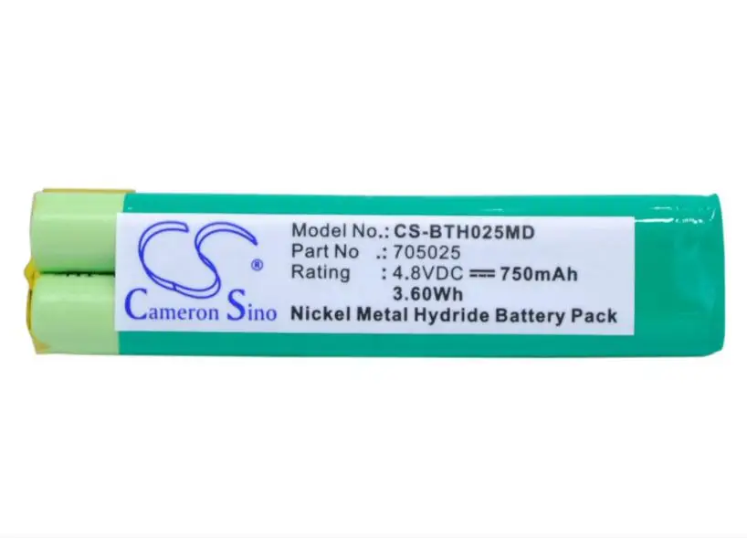 Cameron Sino 750mAh батарея для BRANDTECH AutoRep E HandyStep повторяет Pipettor 705025 медицинский