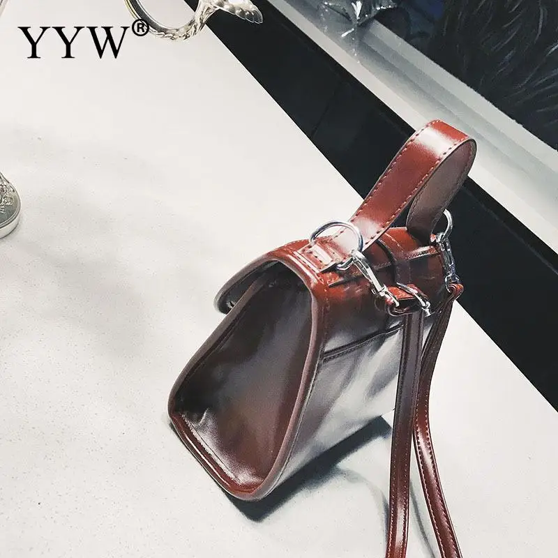 العلامة التجارية الفاخرة المرأة بو الجلود خمر حمل حقيبة للنساء براون الأعلى مقبض حقائب الماركات الشهيرة سيدة المرأة حقيبة crossbody