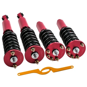 

4pcs Full Coilover Suspension Kits For Honda Accord CG CK CM Sedan F23A1 F23Z5 L Shocks Struts Shock Spring 1998-2002