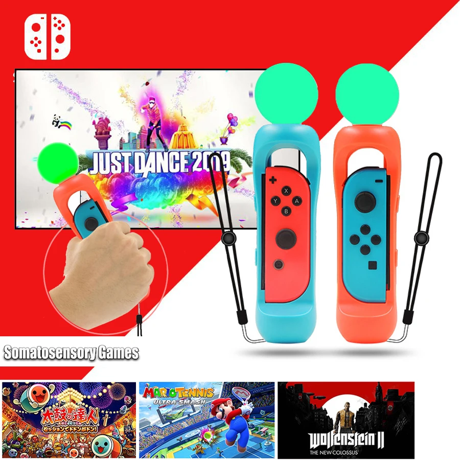 Somatosensory переключатель ручка контроллера держатель Joy con подставка для Nitendo Nintendo