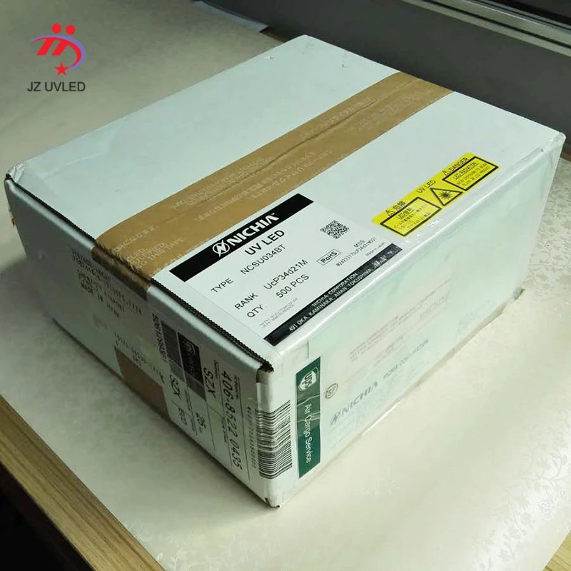 Оригинальный Nichia UV светодиодный источник света 365nm 410nm чернильный клей
