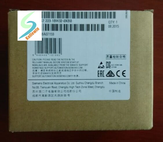 Оригинальный цифровой S7-1200 SIMATIC 6es723-1bh32-0xb0 I/O 8DI / 8DO DC 24 В модуль ПЛК 6ES7 223-1BH32-0XB0