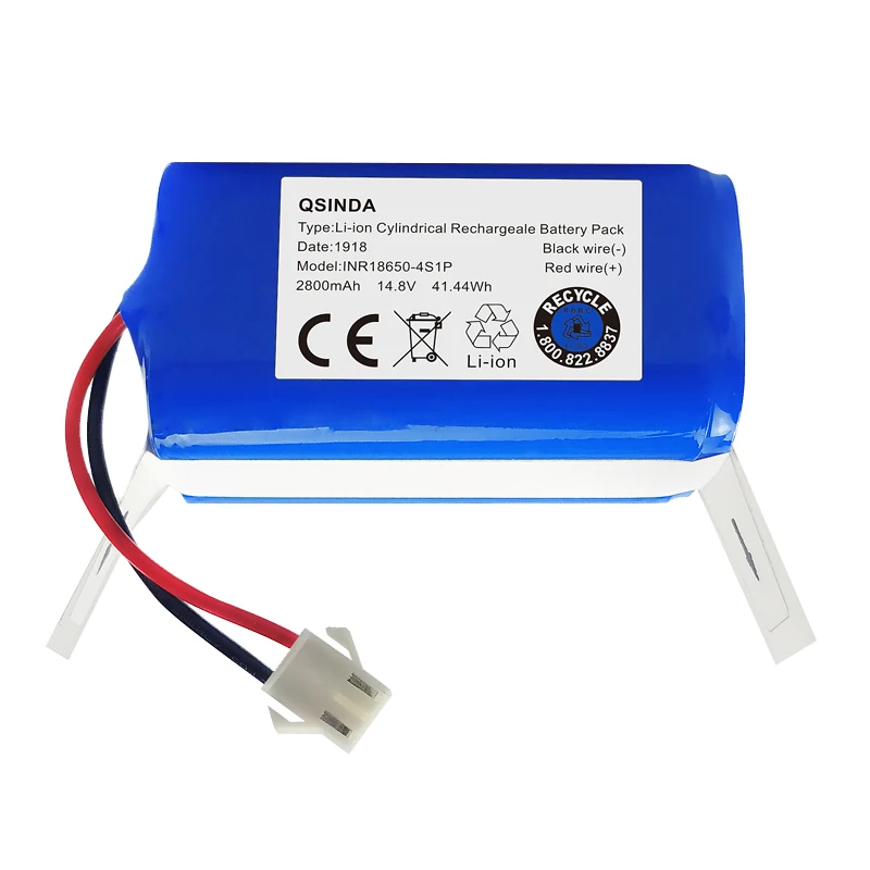 Замена 14 8 V 2800Mah вакуумный литиевый аккумулятор Для Ecovacs Deebot N79S Роботизированный