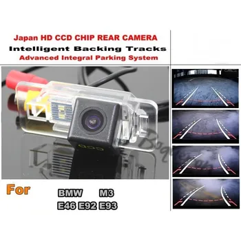 

Car Intelligent Parking Tracks Camera / For BMW M3 E46 E92 E93 HD CCD Back up Reverse Camera / Rear View Camera