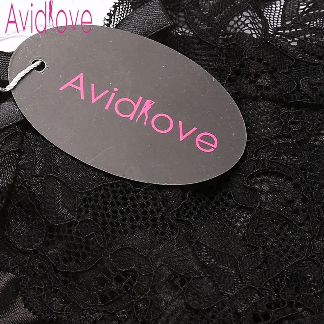 Женское Эротическое белье Avidlove кружевное нижнее с рукавами крылышками и