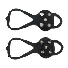 Новинка 1 пара для улицы при гололеде снег Нескользящие силиконовые цепления для ОБУВИ Бутсы для альпинизма пешего туризма LMH66