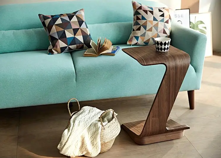 

modern minimalist mobile sofa side table creative small coffee table