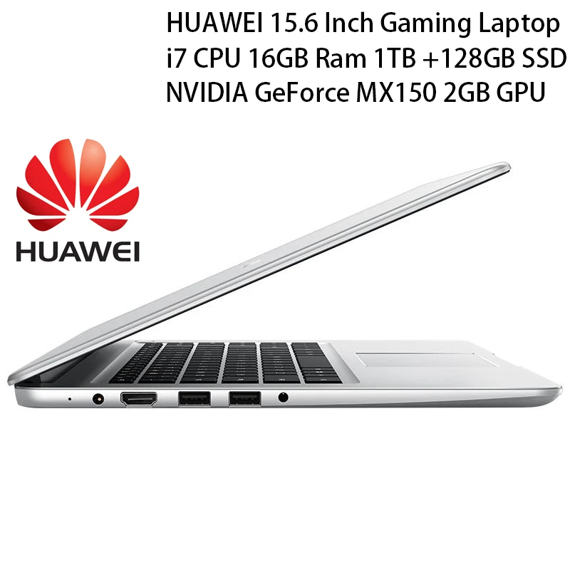 15 6 дюймовый игровой ноутбук huawei MateBook D с 4G сетевым процессором i7 16 ГБ 8 оперативной