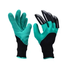 MOSEKO 1 пара универсальные дышащие садовые домашние перчатки водонепроницаемые Нескользящие пляжные защитные садовые перчатки для копания