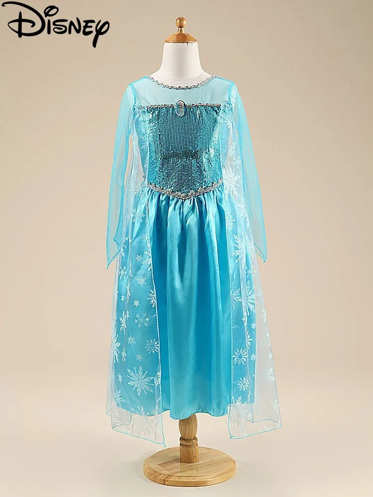 Платье для девочек с героями мультфильма «Холодное сердце»; детская одежда; костюм Анны и Эльзы; детские летние платья принцессы; vestidos Infantis; вечерние костюмы для костюмированной вечеринки; moana - Цвет: 1