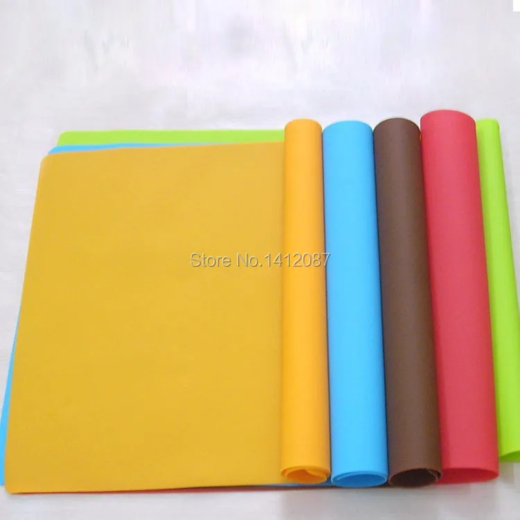 60*40cm Silicone knead dough mat,large size Knead paste Flour Table Pad,Pastry Baking tools