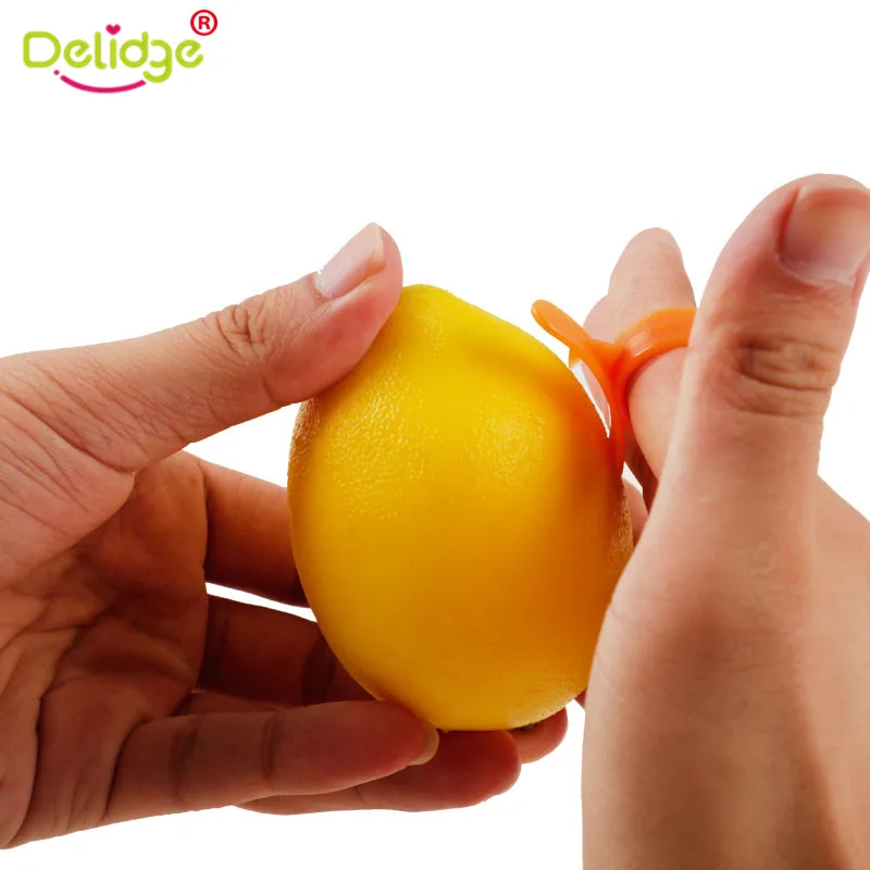 

Delidge Ring Opener of Citrus Shell Opening Device Orange Lemon Bitter Orange Peeler Remover Kitchen Creative Tools Stripper