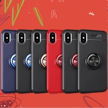 

Bracket ring magnetic mobile phone case for iphone 6/6s 6plus/6splus 7/8 7plus/8plus X XS XR XS MAX anti-drop phone case