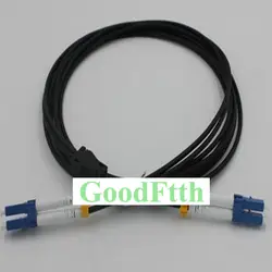 Тактическое поле ТПУ бронированный патч-корд LC-LC UPC SM 2 ядра GoodFtth 100-500 м