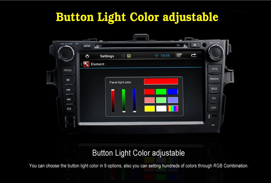 Top Android 8.1 Auto Car GPS for Toyota Corolla 2006-2011 DVD Player WIFI 3G Bluetooth TV 8 Inch Free GPS Card and Map 2017 New 6 Top Android 8.1 Auto Car GPS for Toyota Corolla 2006-2011 DVD Player WIFI 3G Bluetooth TV 8 Inch Free GPS Card and Map 2017 New 6