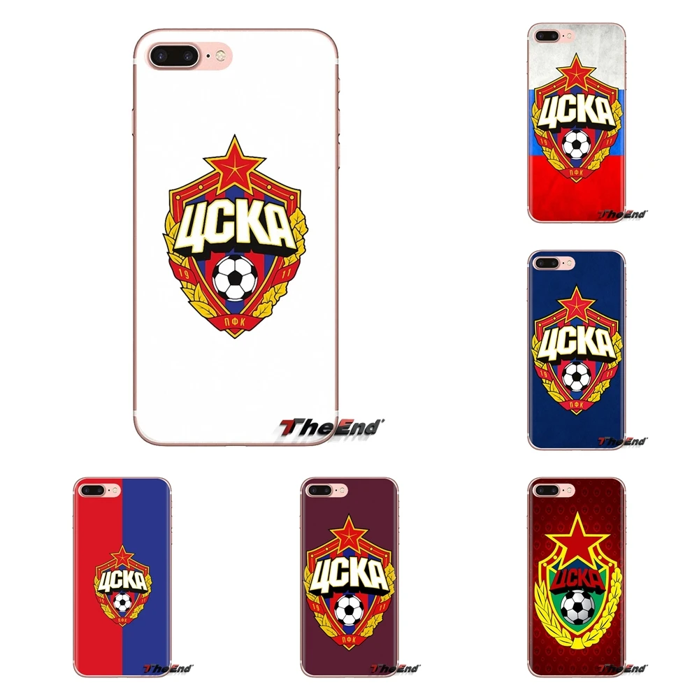 Мягкий прозрачный чехол для Samsung Galaxy A3 A5 A7 A9 A8 Star A6 Plus 2018 2015 2016 2017 ЦСКА МОСКВА fc |