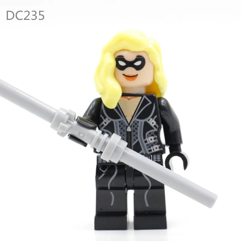 

Single Sale  es Decool Super Heroes Avengers Black Canary   building blocks kit gift DIY toys for children