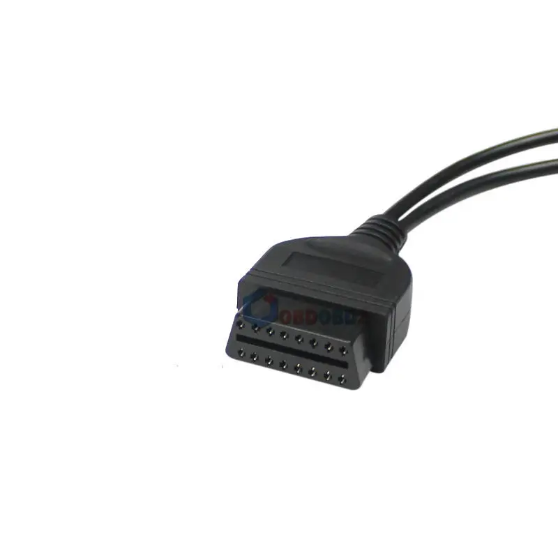 Лучшее качество для AUDI 2P + OBDII Соединительный кабель 2X2 до 16pin VAG COM KKL