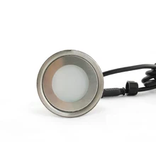 IP67 Нержавеющая сталь 0,5 W светодиодный наземный светильник DC12V потолочный светильник для монтажа для сада с вставить коробку, 10 шт в наборе(WW CW R G B Y