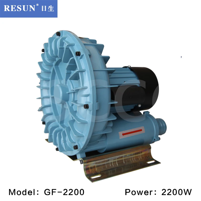 

2200W Blower, oxygen machine, fish tank, fish pond, oxygen pump Vortex aerator for high power air pump GF-2200 GF2200