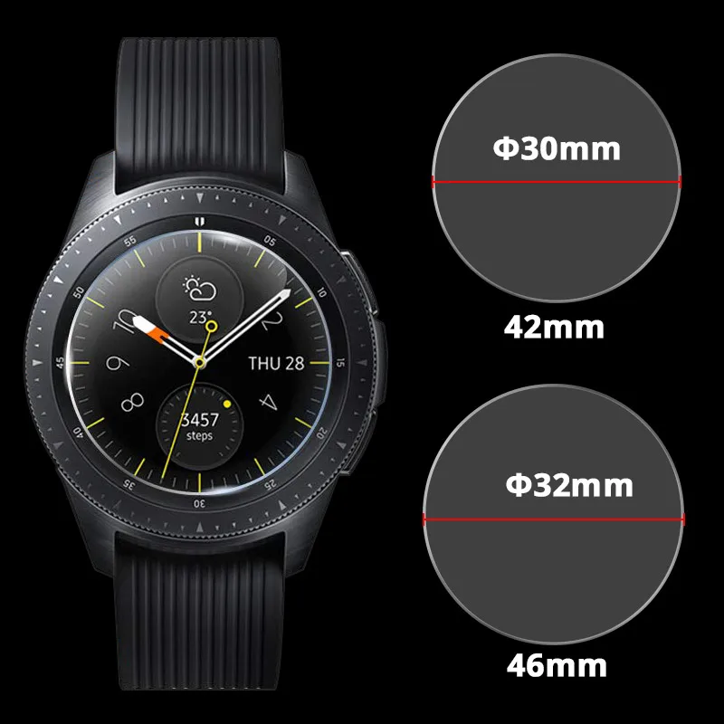 1/2/5 pcstempered Стекло для samsung Galaxy Watch 46 mm Экран Защитная пленка для samsung Смарт часы Стекло защитная пленка